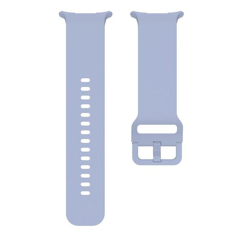 Solid color siliconen band - Pastel blauw - Samsung Galaxy Watch Ultra - 47mm