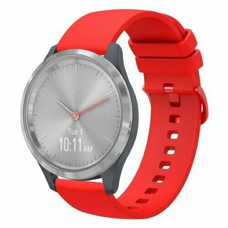 Xiaomi Watch S4 - 41mm - Soft siliconen bandje - Rood