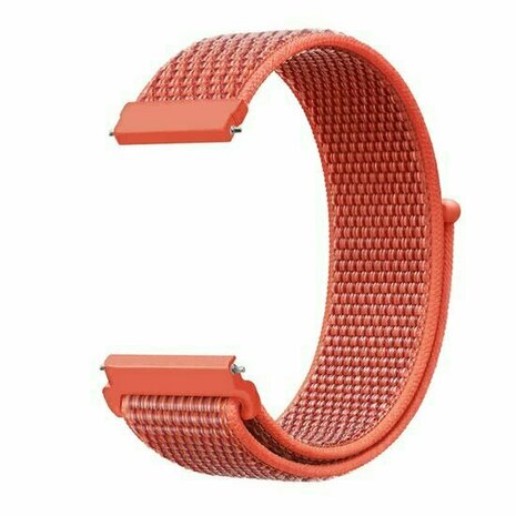 Sport Loop nylon bandje - Rood - Huawei Watch GT 6 / GT 6 pro - 46mm