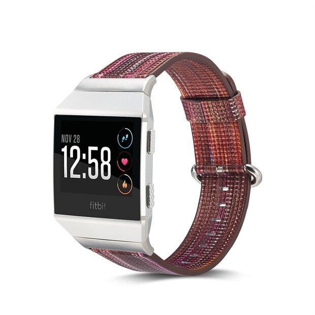 Fitbit Ionic TPU bandje - Bordeaux / Bruin