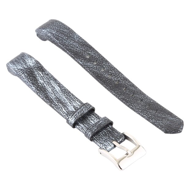 Lederen bandje Fitbit Alta - Grijs