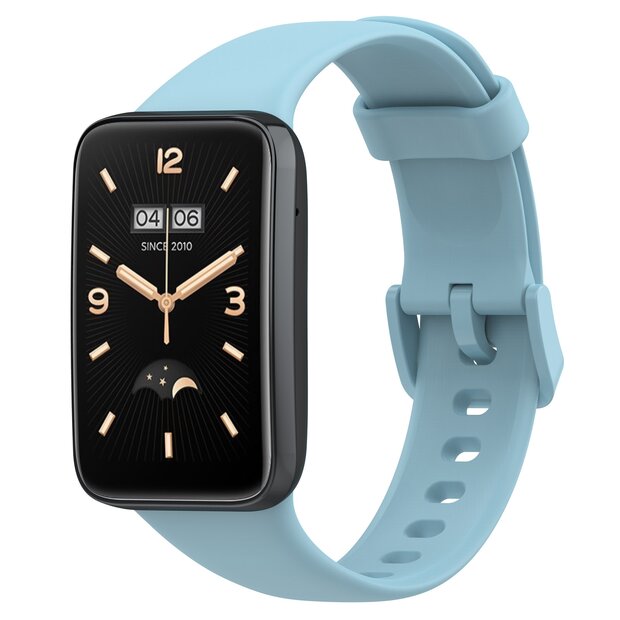 Siliconen sportbandje - Blauw - Xiaomi Smart band 7 Pro