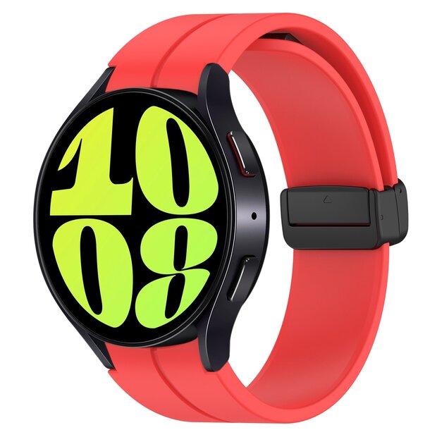 D-buckle sportbandje - Rood - Samsung Galaxy Watch 6 - 40mm &amp; 44mm