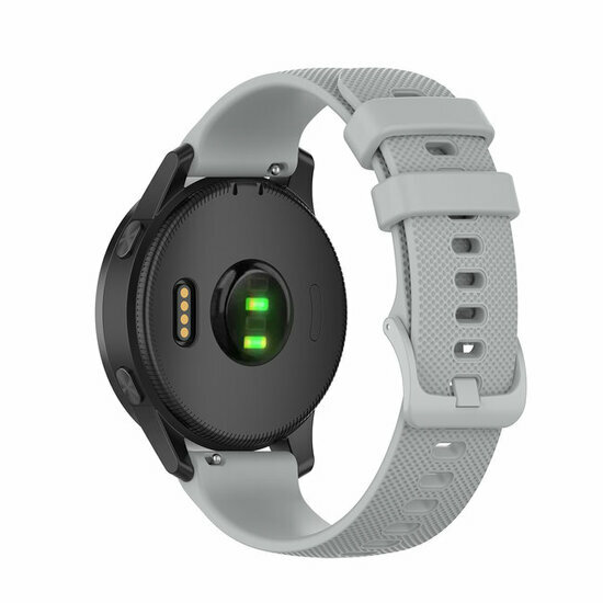 Sportband met motief - Grijs - Garmin Vivoactive 6 / Vivoactive 5 / Vivoactive 3