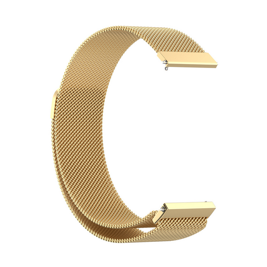 Milanese bandje - Goud - Garmin Vivoactive 6 / Vivoactive 5 / Vivoactive 3