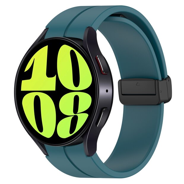 D-buckle sportbandje - Blauwgroen - Samsung Galaxy Watch 6 Classic - 47mm &amp; 43mm