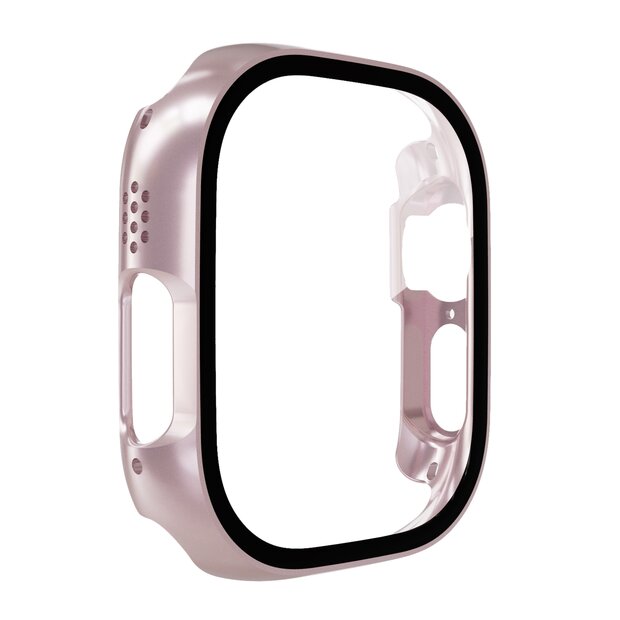 Apple Watch Ultra case - Ros&eacute; goud - Geschikt voor Apple Watch 49mm