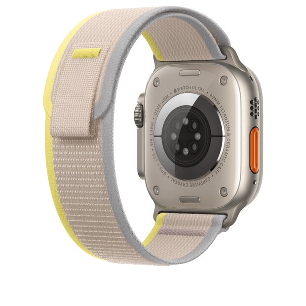 Trail nylon bandje - Beige - Geschikt voor Apple Watch 38mm / 40mm / 41mm / 42mm