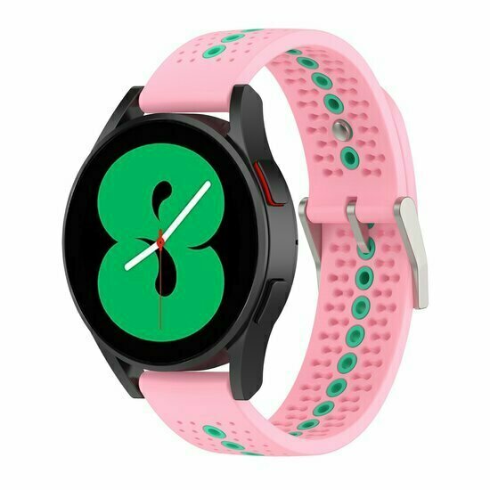 Huawei Watch GT 3 Pro - 43mm - Dot Pattern siliconen bandje - Roze