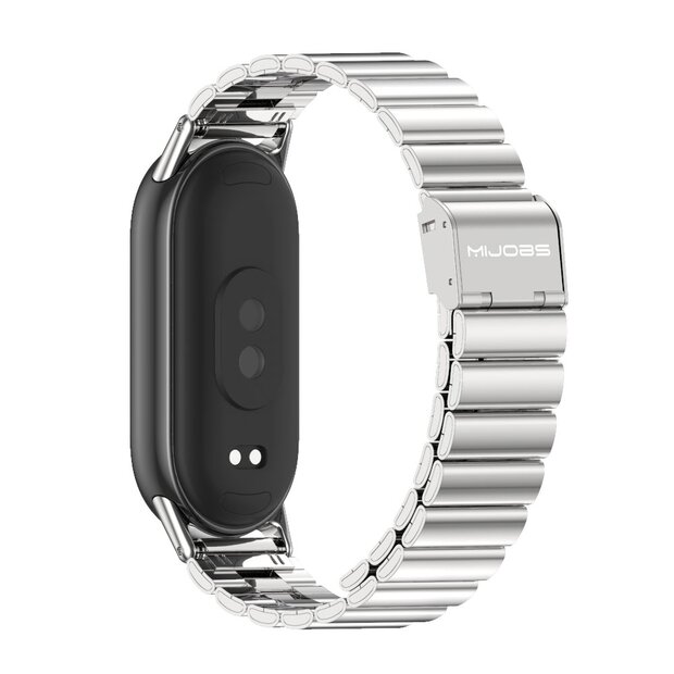 Stalen band - Zilver - Xiaomi Smart Band 8 / 9 / 10