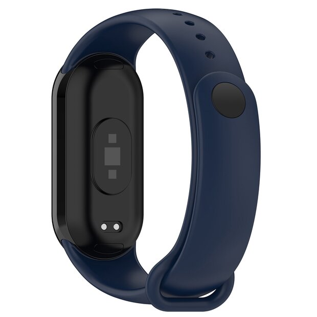 Siliconen bandje - Navy - Xiaomi Smart Band 8 / 9 / 10