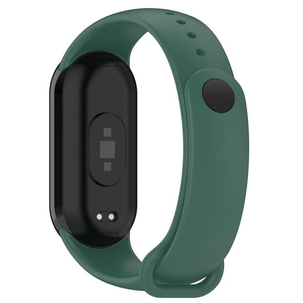 Siliconen bandje - Donkergroen - Xiaomi Smart Band 8 / 9 / 10