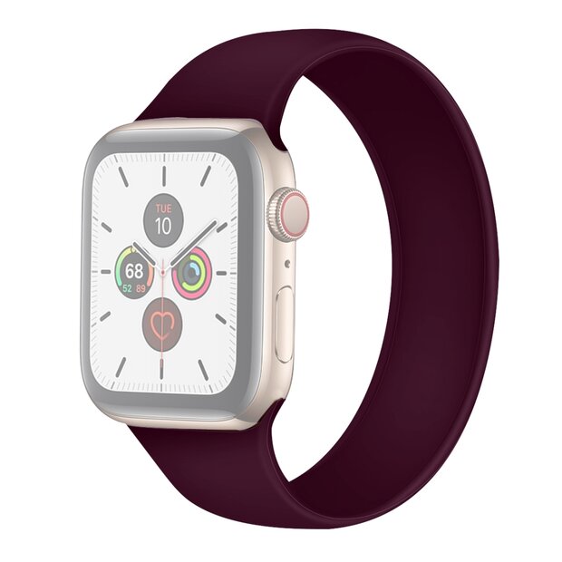 Solo Loop Link serie bandje - Maat: S - Paars - Geschikt voor Apple Watch 44mm / 45mm&nbsp;/ 46mm / 49mm