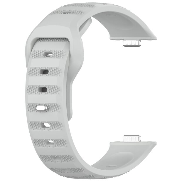 Siliconen Outdoor band - Grijs - Huawei Watch Fit 3 / Fit 4