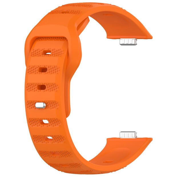 Siliconen Outdoor band - Oranje - Huawei Watch Fit 3 / Fit 4