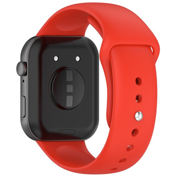 Siliconen sportband - Rood - Huawei Watch Fit 3 / Fit 4