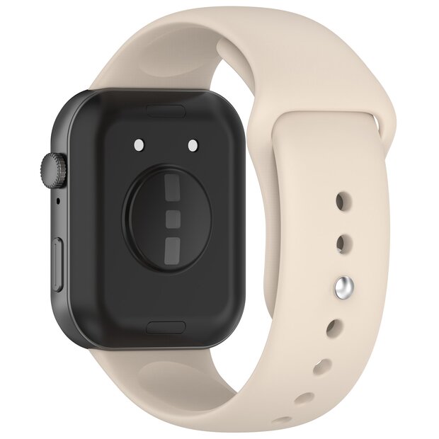Siliconen sportband - Beige - Huawei Watch Fit 3 / Fit 4