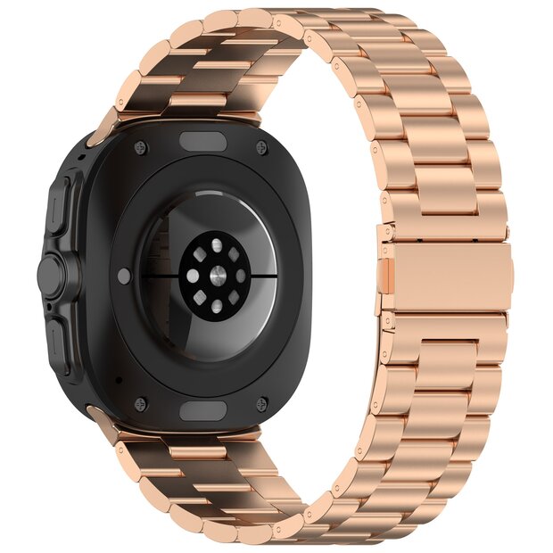 Stalen schakelband - Ros&eacute; goud - Samsung Galaxy Watch Ultra 47mm