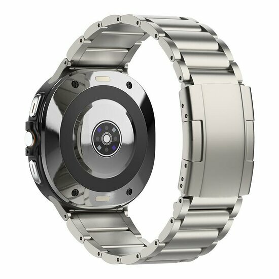 Titanium band - Titanium kleur - Samsung Galaxy Watch 8 Classic - 46mm