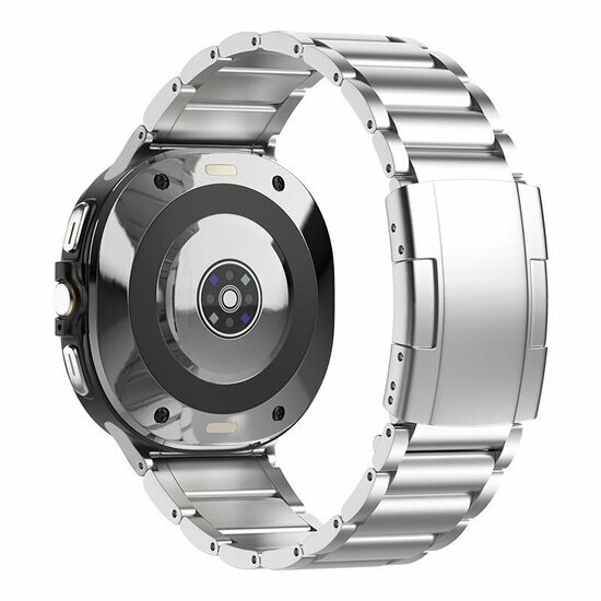 Titanium band - Zilver - Samsung Galaxy Watch 8 Classic - 46mm