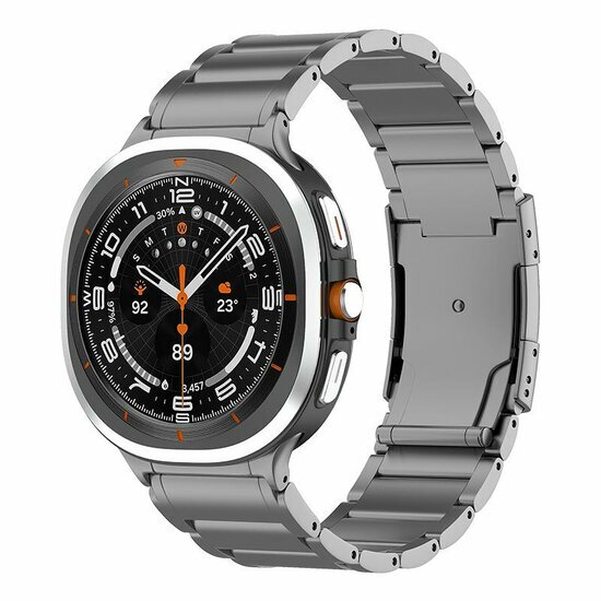 Titanium band - Space Grey - Samsung Galaxy Watch 8 Classic - 46mm