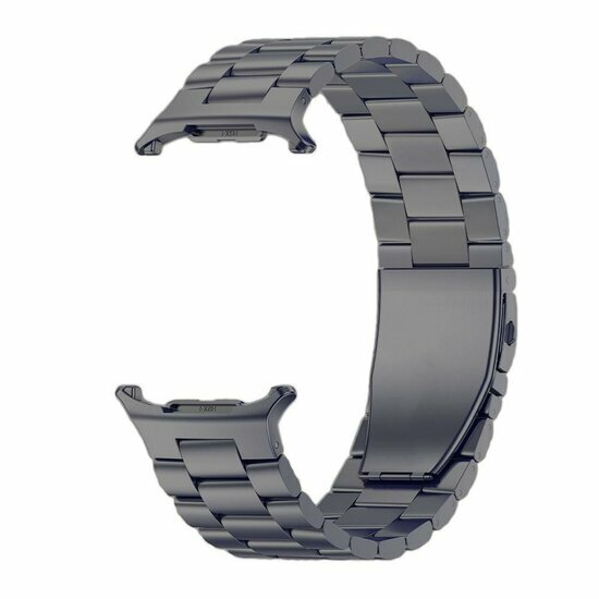 Titanium schakelband - Space Grey - Samsung Galaxy Watch 8 Classic - 46mm