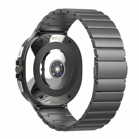 Titanium Luxe band - Space Grey - Samsung Galaxy Watch 8 Classic - 46mm