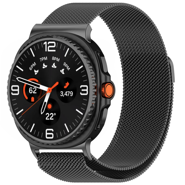 Milanese band - Space Grey - Samsung Galaxy Watch 8 - 40mm / 44mm