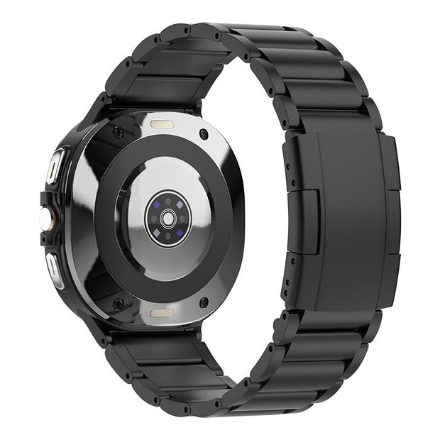 Titanium band - Zwart - Samsung Galaxy Watch 8 - 40mm / 44mm