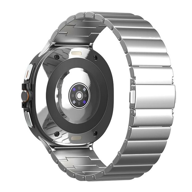 Titanium Luxe band - Zilver - Samsung Galaxy Watch 8 - 40mm / 44mm