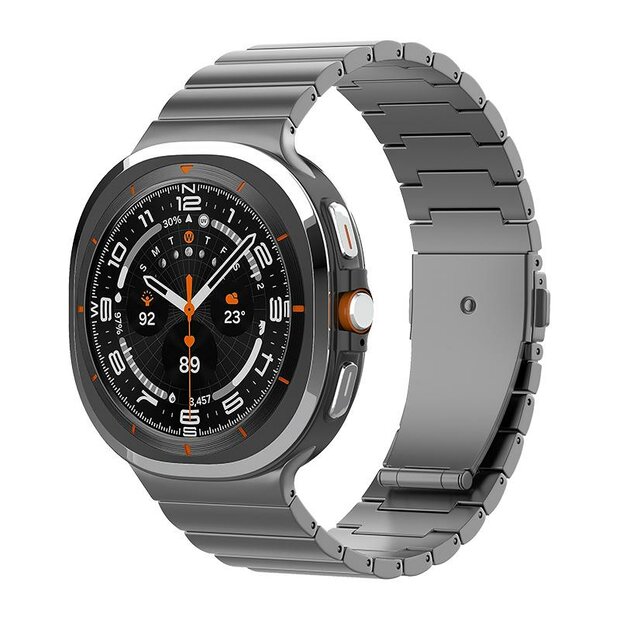 Titanium Luxe band - Space Grey - Samsung Galaxy Watch 8 - 40mm / 44mm