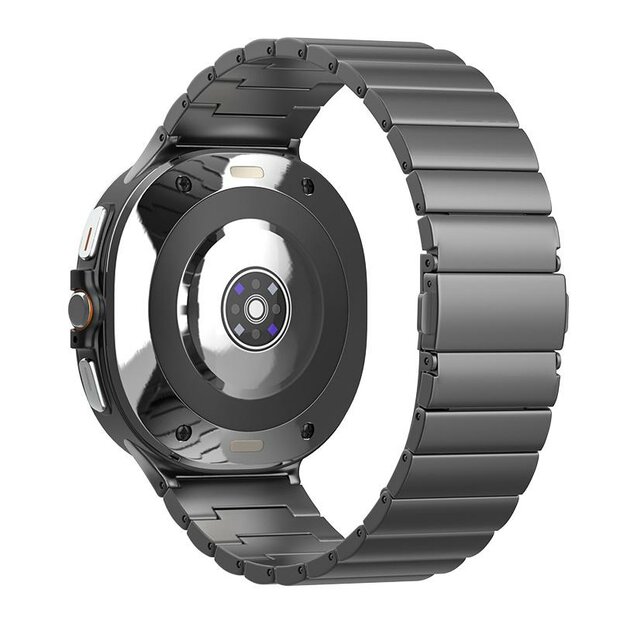 Titanium Luxe band - Space Grey - Samsung Galaxy Watch 8 - 40mm / 44mm