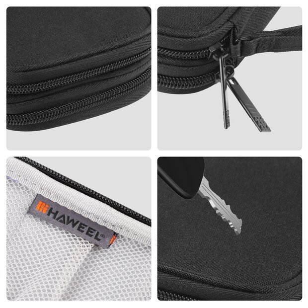 Organizer / opberghoes - Dubbele laag - Smartwatch bandjes &amp; accessoires - Zwart