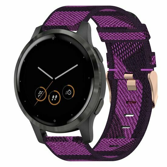Huawei Watch GT 6 - 41mm  - Canvas nylon bandje - Paars