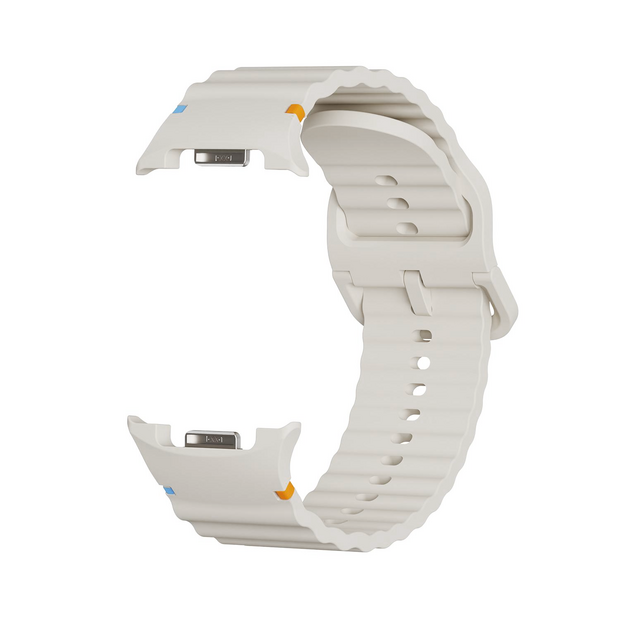Classic Wave siliconen band - Sterrenlicht - Samsung Galaxy Watch 8 - 40mm / 44mm