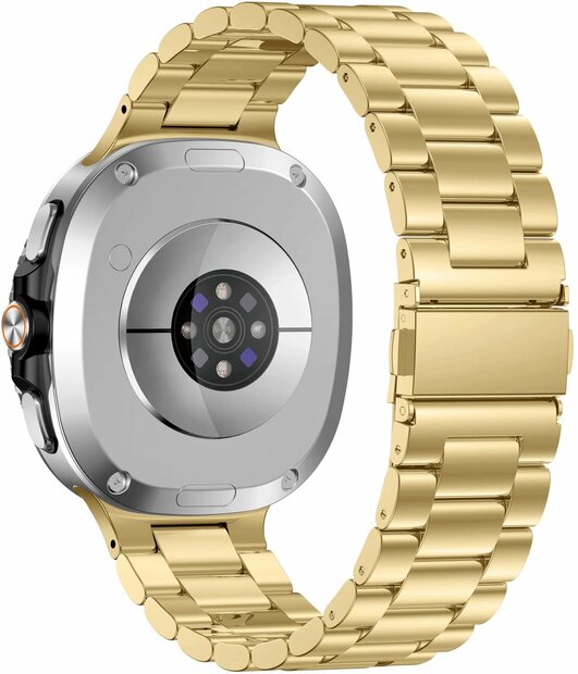 Stalen schakelband - Goud - Samsung Galaxy Watch 8 Classic - 46mm