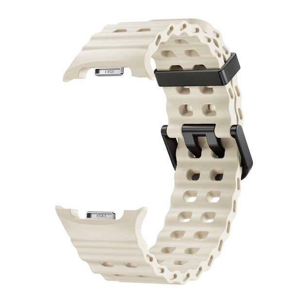 Marine siliconen band - Sterrenlicht - Samsung Galaxy Watch 8 - 40mm / 44mm