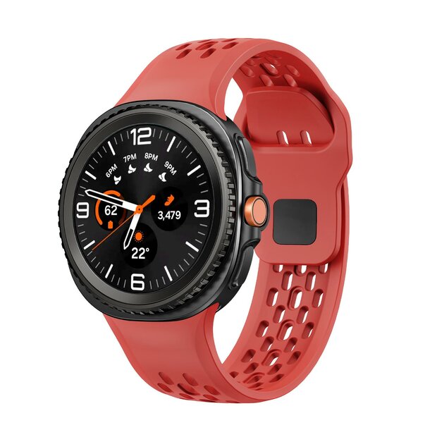 Ultimate sport edition band - Rood - Samsung Galaxy Watch 8 - 40mm / 44mm