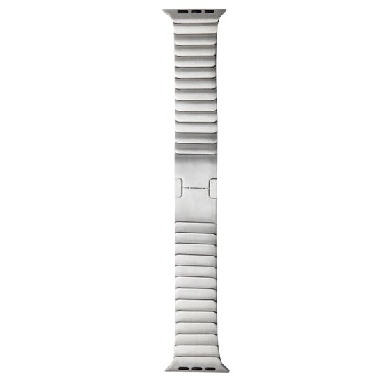 Schakelarmband Stainless Steel bandje - Zilver - Geschikt voor Apple Watch 42mm / 44mm / 45mm / 49mm