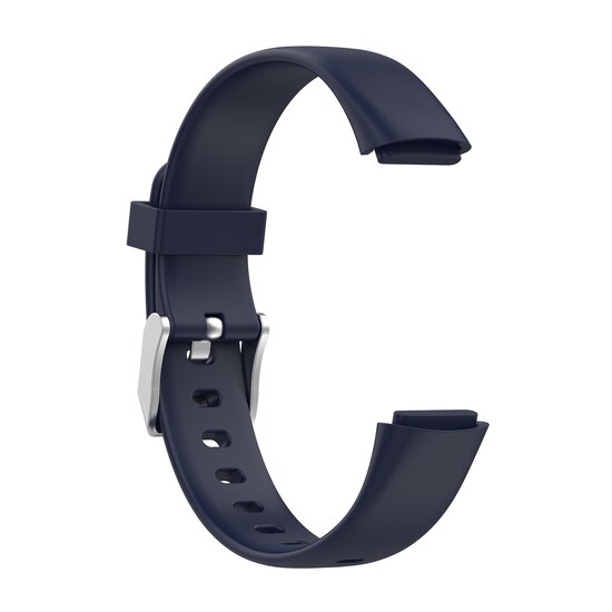 Fitbit Luxe - Sportbandje met gesp - Maat: Small - Donkerblauw
