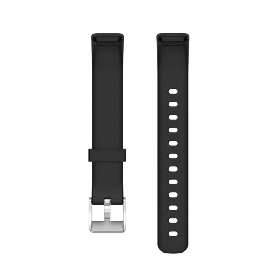 Fitbit Luxe - Sportbandje met gesp - Maat: Small - Zwart