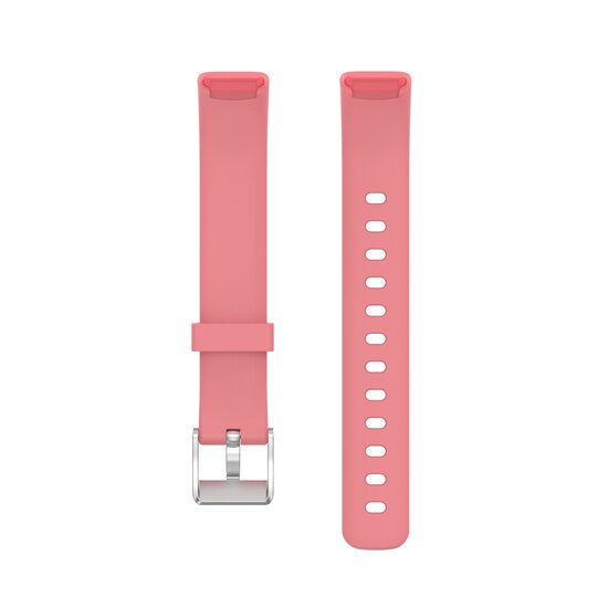 Fitbit Luxe - Sportbandje met gesp - Maat: Small - Roze