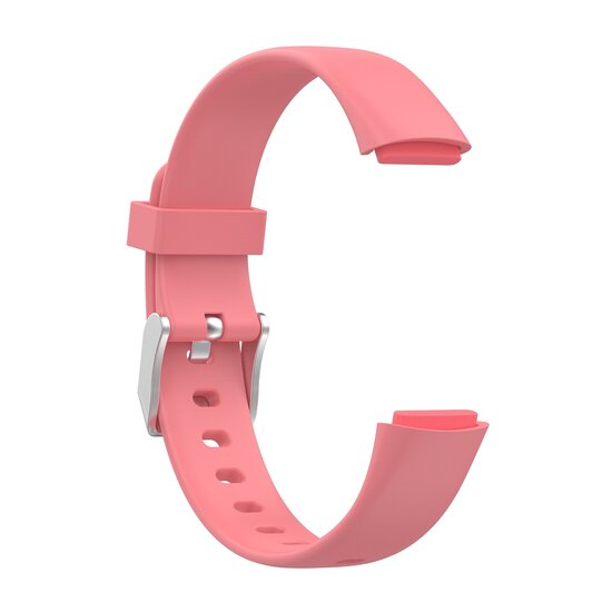 Fitbit Luxe - Sportbandje met gesp - Maat: Small - Roze