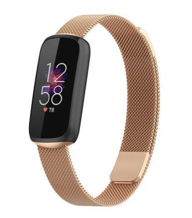 Fitbit Luxe - Milanese bandje - Champagne goud
