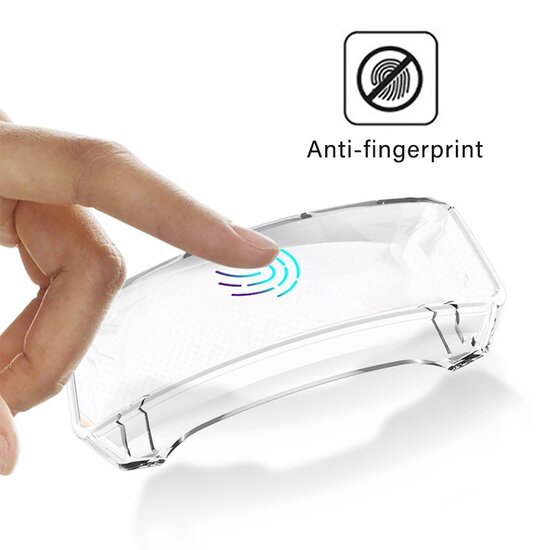 Fitbit Inspire 1 / HR / Ace 2 TPU case (volledig beschermd) - Transparant