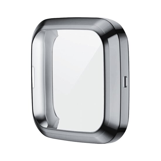 Fitbit Versa 2 Soft TPU case (volledig beschermd) - Grijs