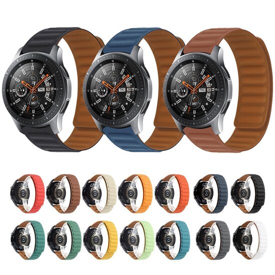 Samsung Galaxy Watch Active 2 - 40mm / 44mm - Siliconen Loop bandje - Oranje