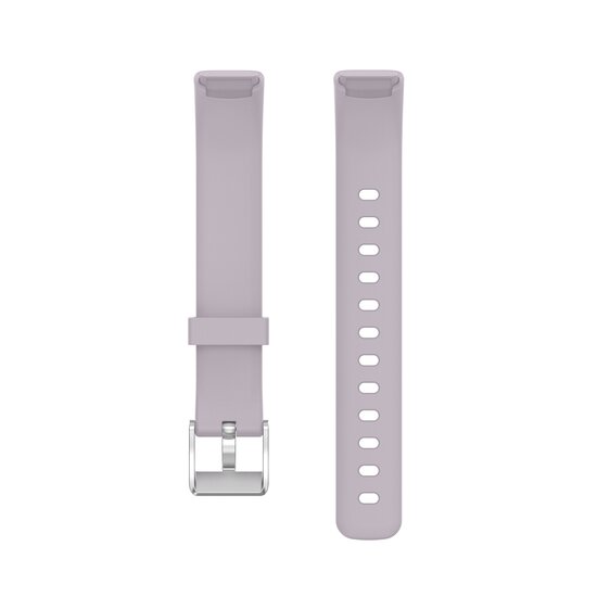 Fitbit Luxe - Sportbandje met gesp - Maat: Small - Licht paars