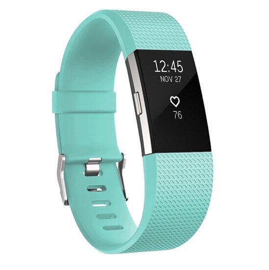 spier enkel kwaadaardig Fitbit Charge 2 sportbandje - Maat: Small - Mint groen