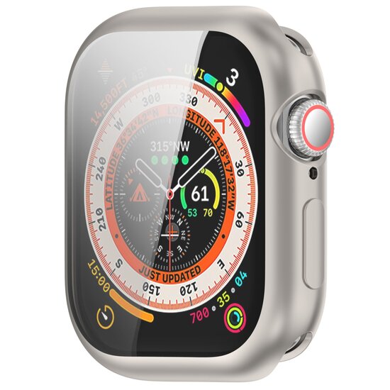 Apple Watch TPU case - Sterrenlicht / starlight - Geschikt voor Apple Watch 42mm - Series 10